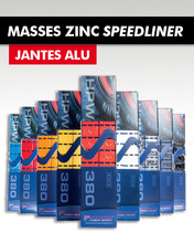 MASSES ADHESIVES ZINC (BARRETTES 60G)