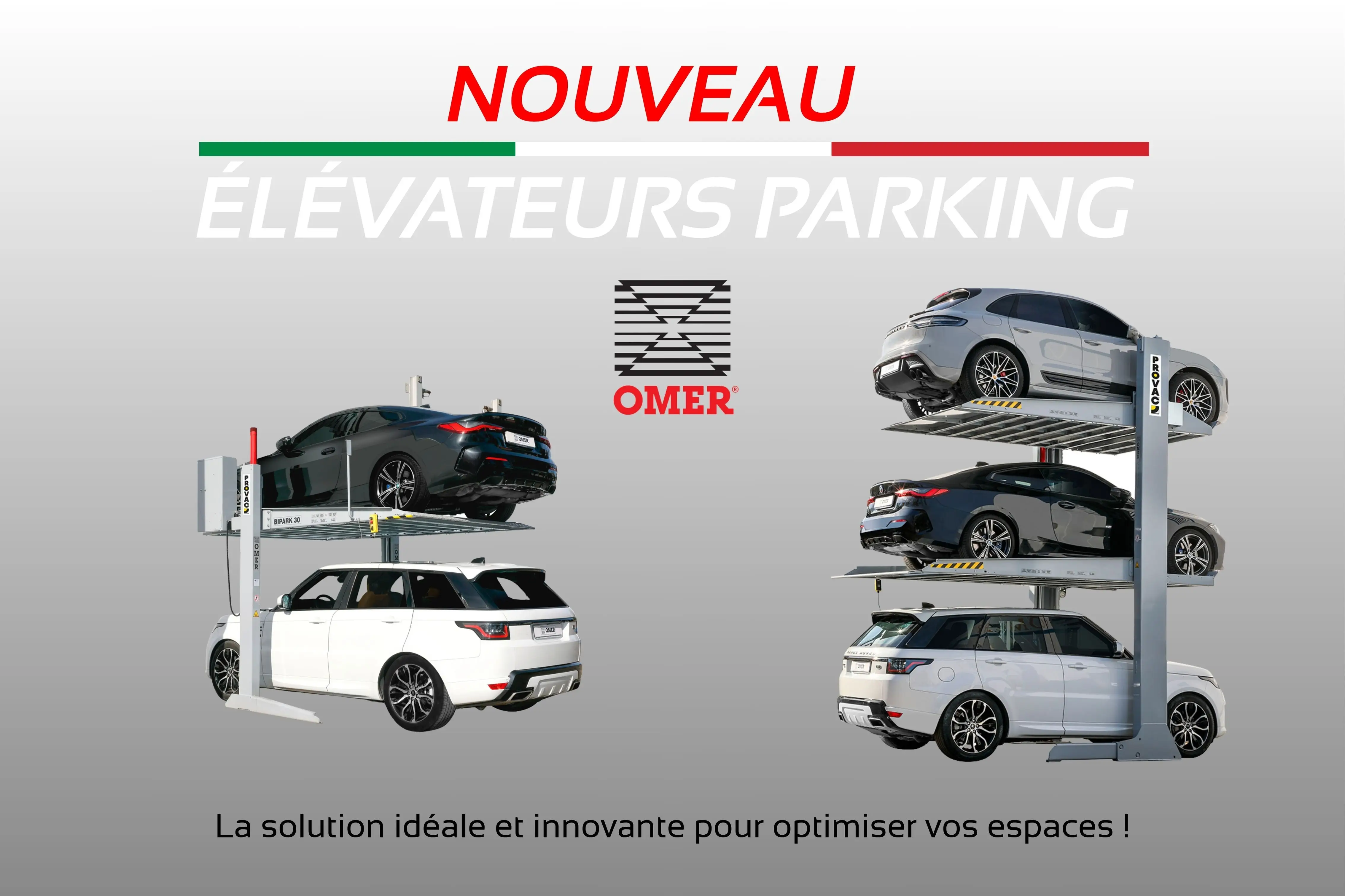 BIPARK/TRIPARK : doublez ou triplez vos places de parking ! 