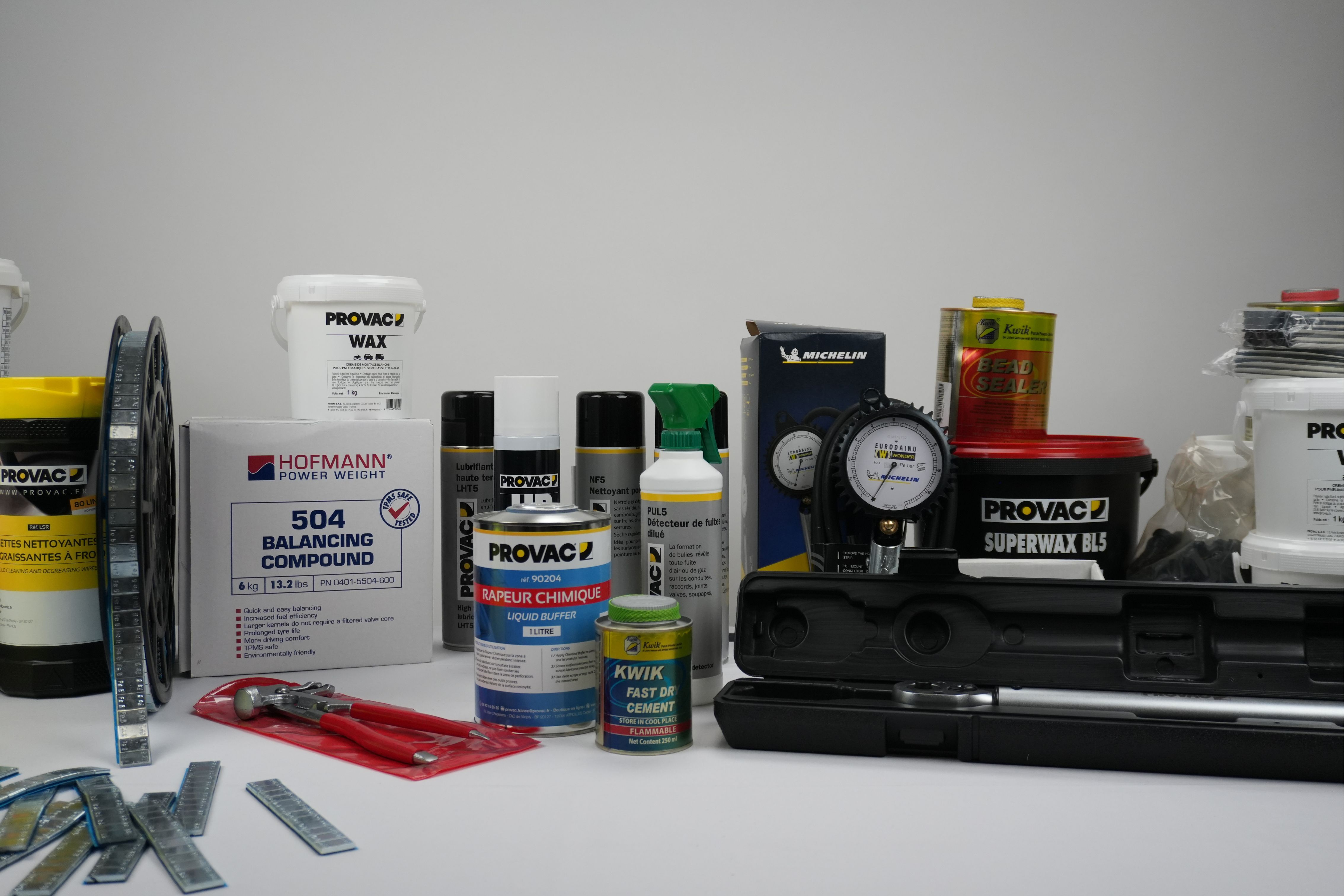 Atelier pneumatique : les 10 consommables � toujours avoir en stock