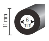 TUYAU SOUPLE 25M (6/11MM)