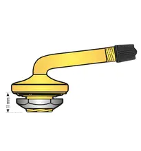 Valve pneu pl pour jante plate