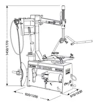 Monte/d�monte-pneus DQN Pro-fit