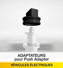 Accessoires pour tampons de levage push adapter