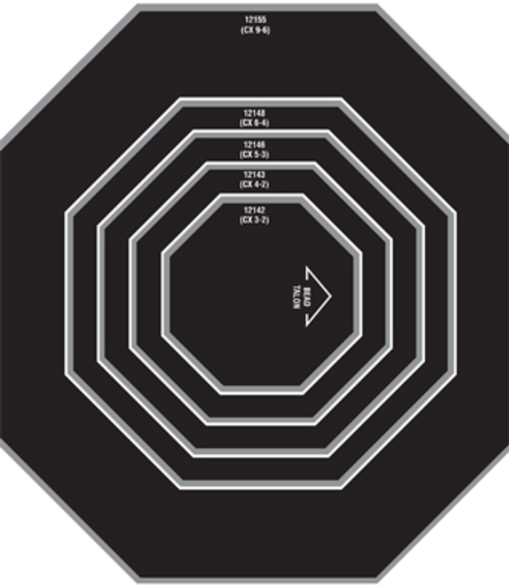 EMPLATRES DIAGONAUX CX 9-6 229X229MM