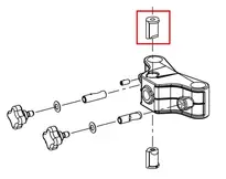 ECROU BLOQUEUR POUR SUPPORT DE TETE
