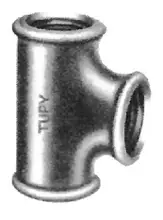 Raccord te - taraudage 3/8