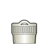 Bouchon laiton nickele + joint