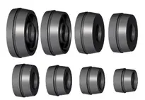 KIT 8 BAGUES CONIQUES (52.5 A 111MM)