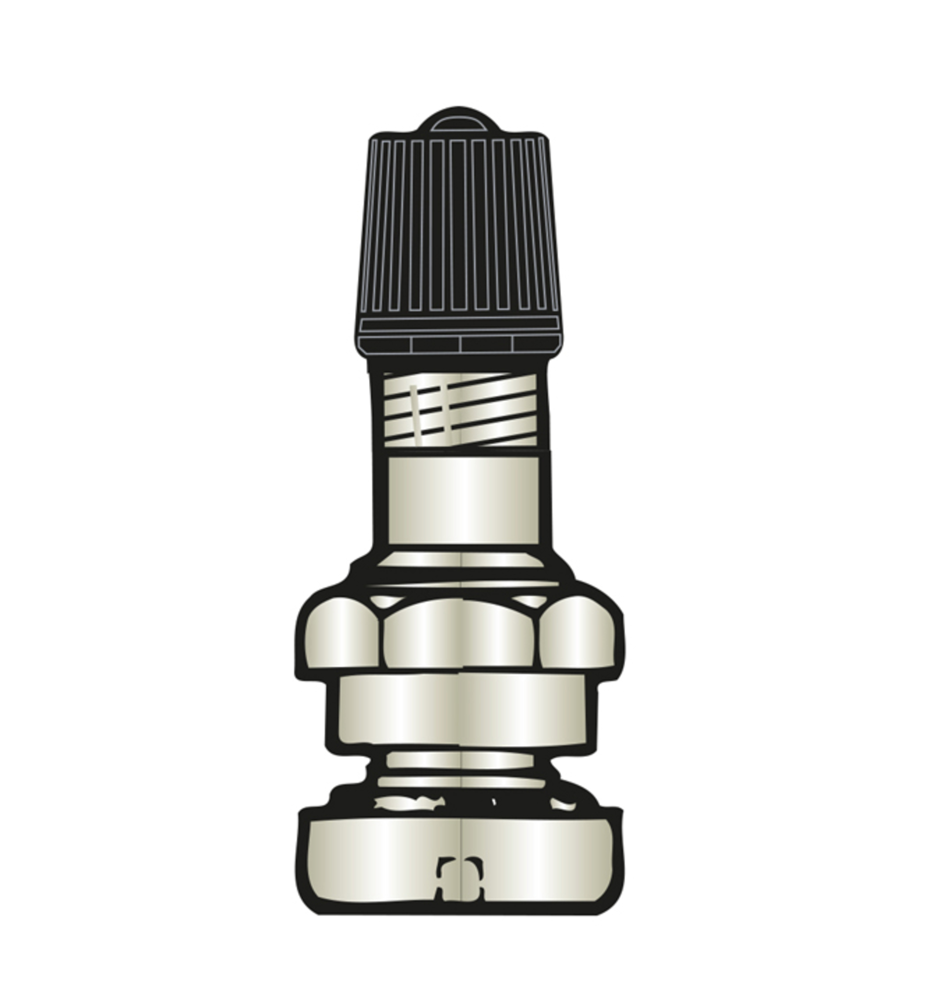 VALVE PNEU METALLIQUE EN LAITON