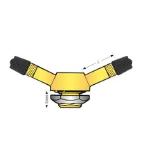 Valve 2 orifices de gonflage (pneu pl)