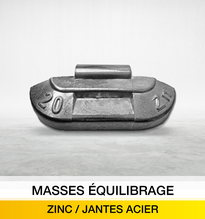 MASSES EQUILIBRAGE ZINC / JANTE ALU 10G - Equipement garage Auto