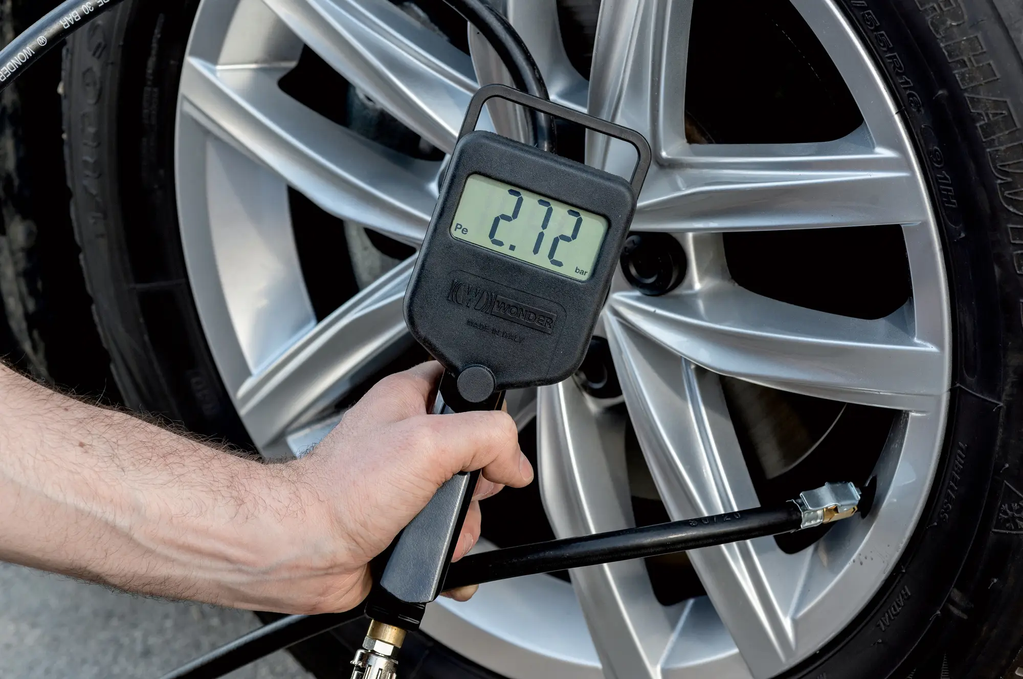 Pistolet de gonflage digital pl + tuyau