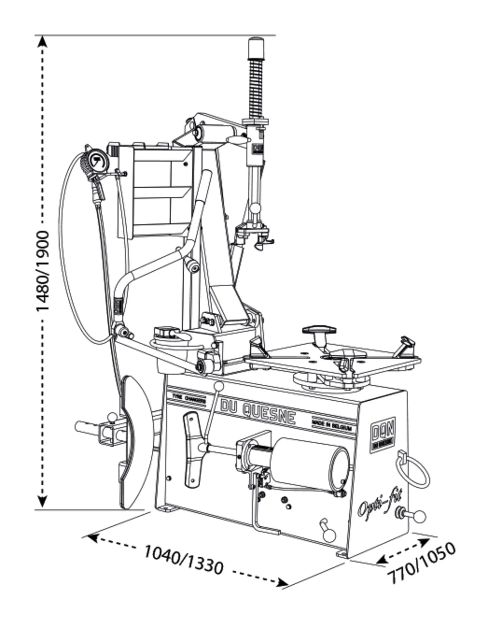 Monte/dmonte-pneus DQN opti-fit