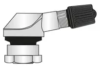 VALVE PNEU MOTO METALLIQUE ALUMINIUM