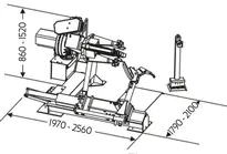 Monte/dmonte-pneus industriel