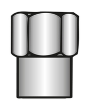 BOUCHON LAITON CHROME AVEC JOINT
