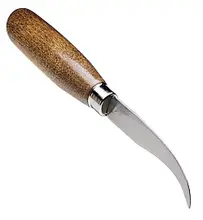 Couteau a lame courbe