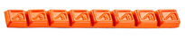 Masse adhesive 40g orange (50)