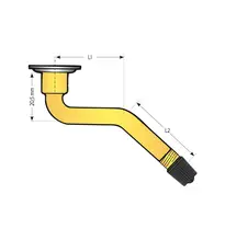 Valve a double coude (90 degres)