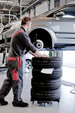 Chariot  pneus  630mm