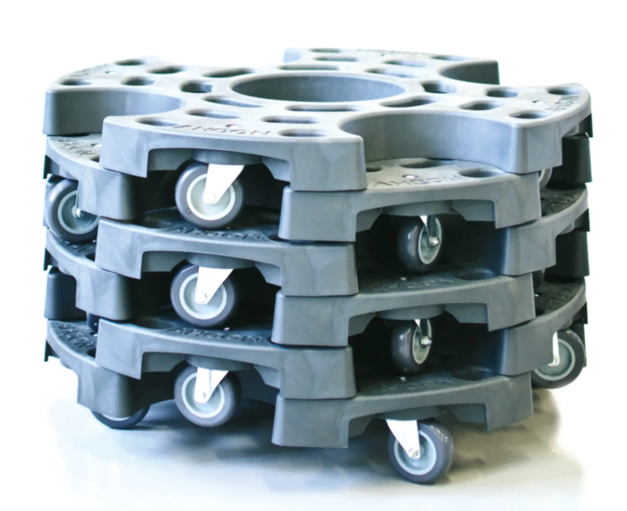 Chariot a pneus (lot de 3)