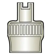 Bouchon laiton nickele + joint