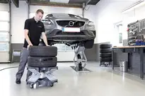 Chariot  pneus  700mm