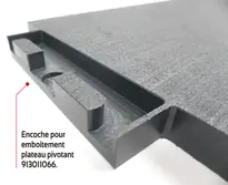 PLAQUE DE COMPENS. 700X400X37