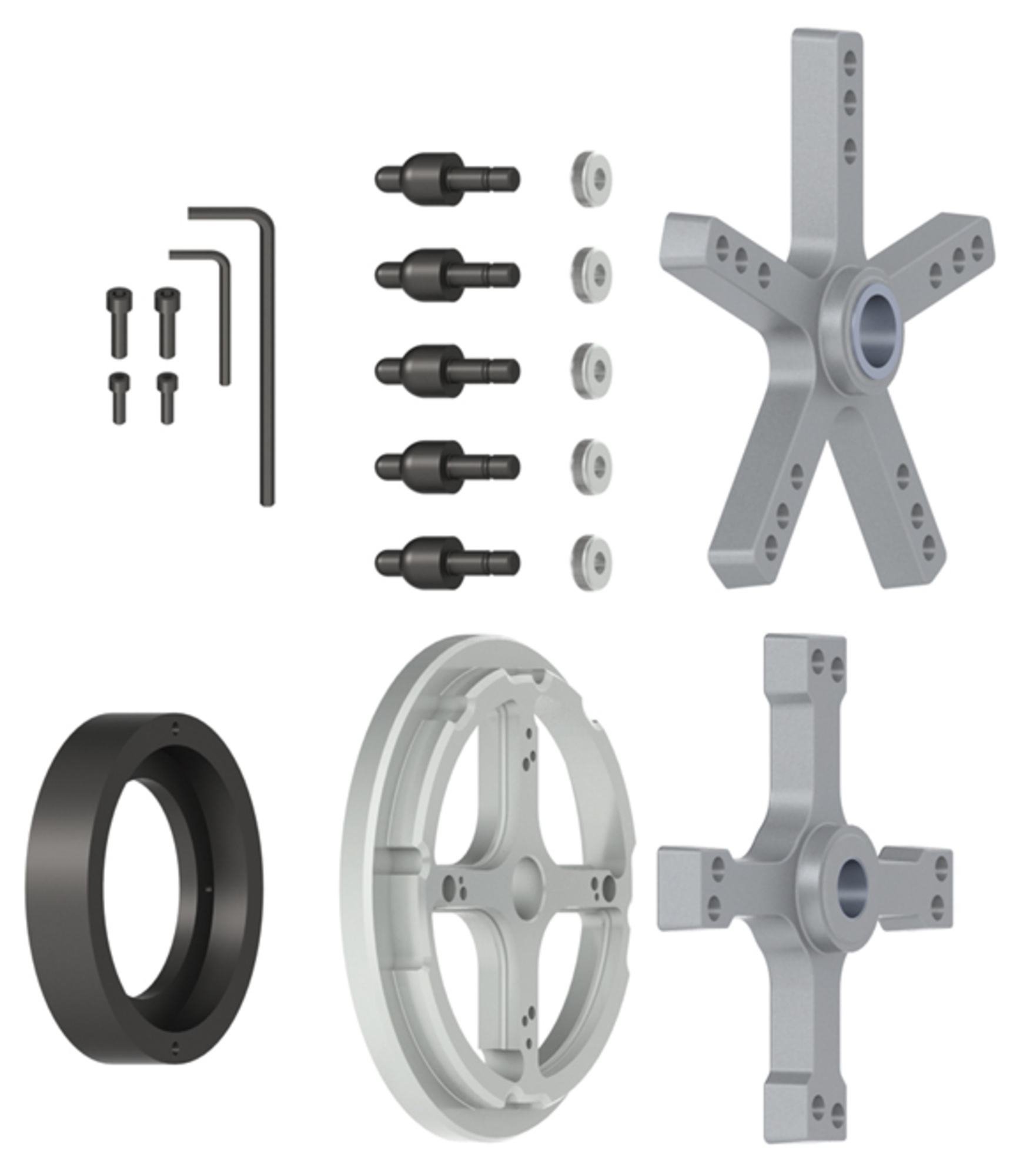 KIT DE CONES PL AVEC ALESAGE 281MM