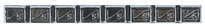 Masse adhesive chrome       (50)