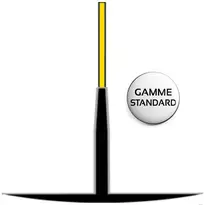 Cheville champignon (diam. tige 3mm)