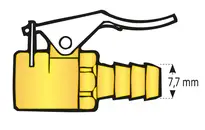 Raccord de gonflage (bouchons de valve)