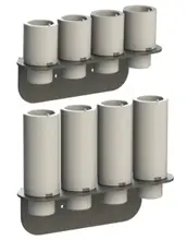 KIT DE 8 ALLONGES + EQUERRES