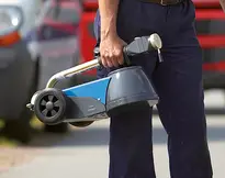 Cric rouleur hydropneumatique 25T