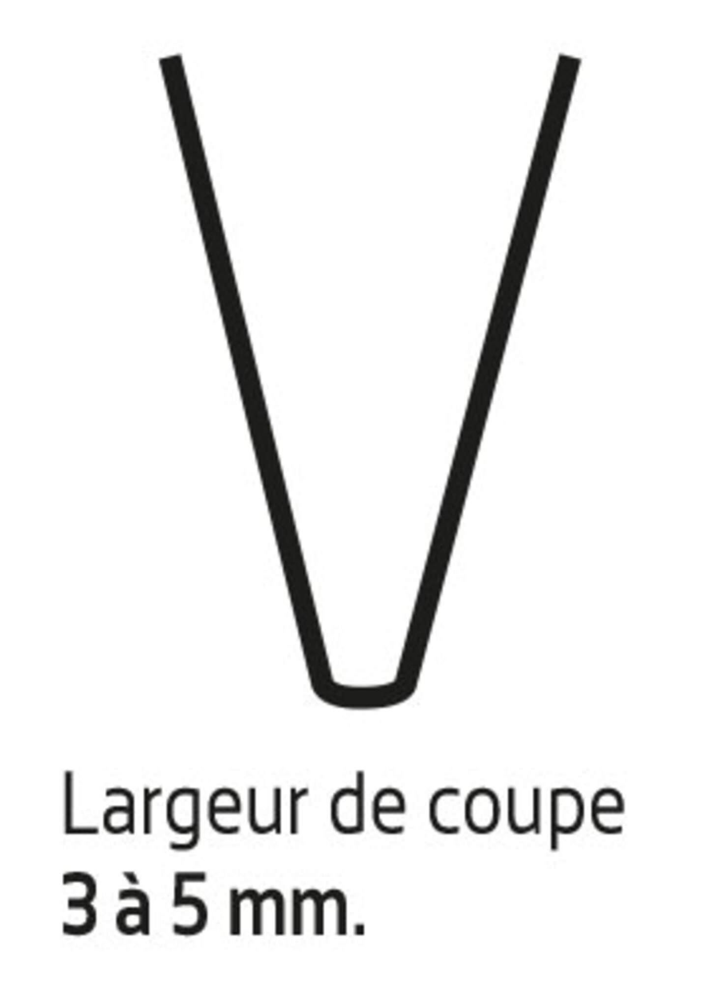 LAME DE RESCULPTAGE (COUPE 3/5MM)