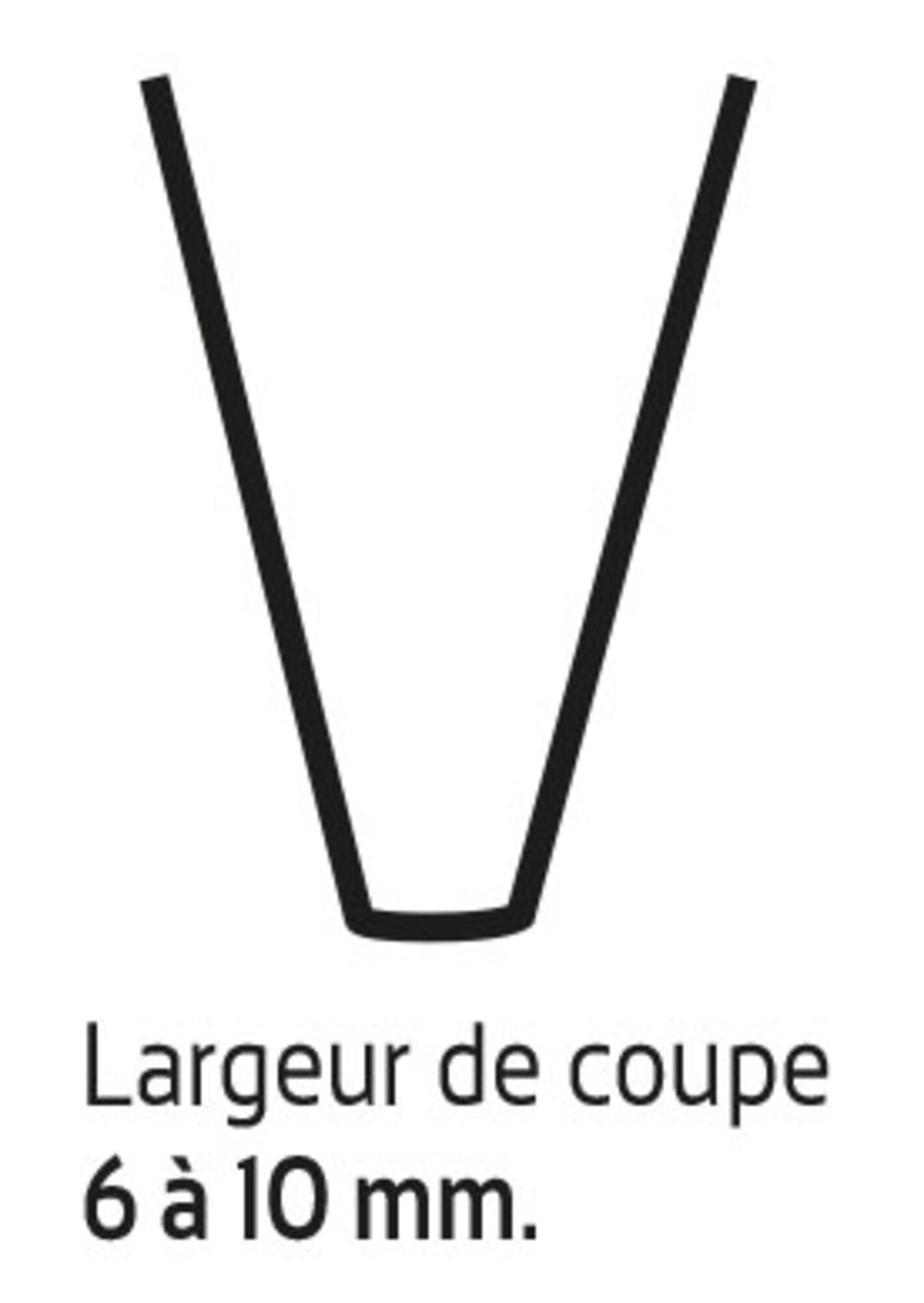 LAME DE RESCULPTAGE (COUPE 6/10MM)
