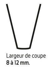 LAME DE RESCULPTAGE (COUPE 8/12MM)