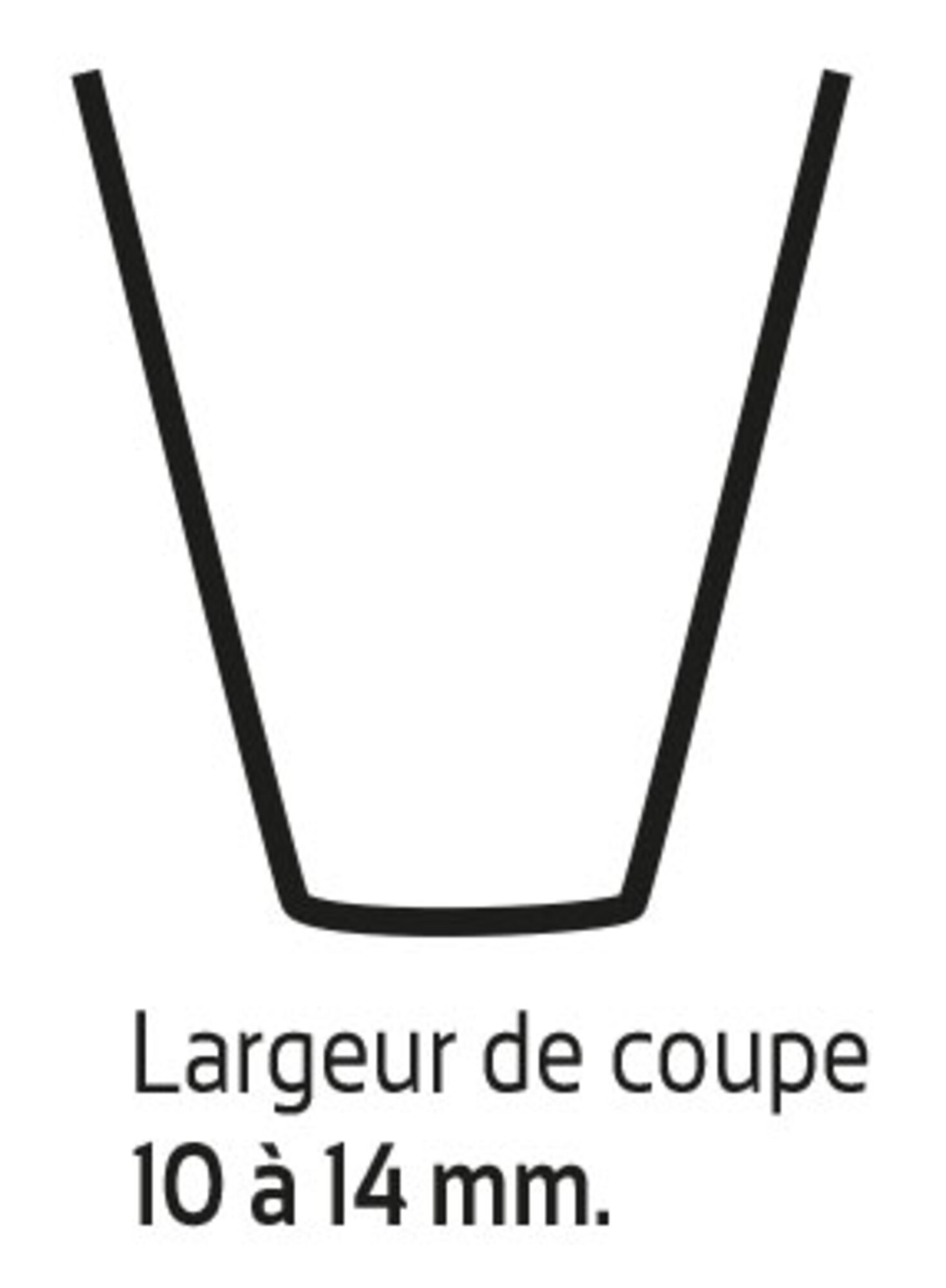 LAME DE RESCULPTAGE (COUPE 10/14MM)