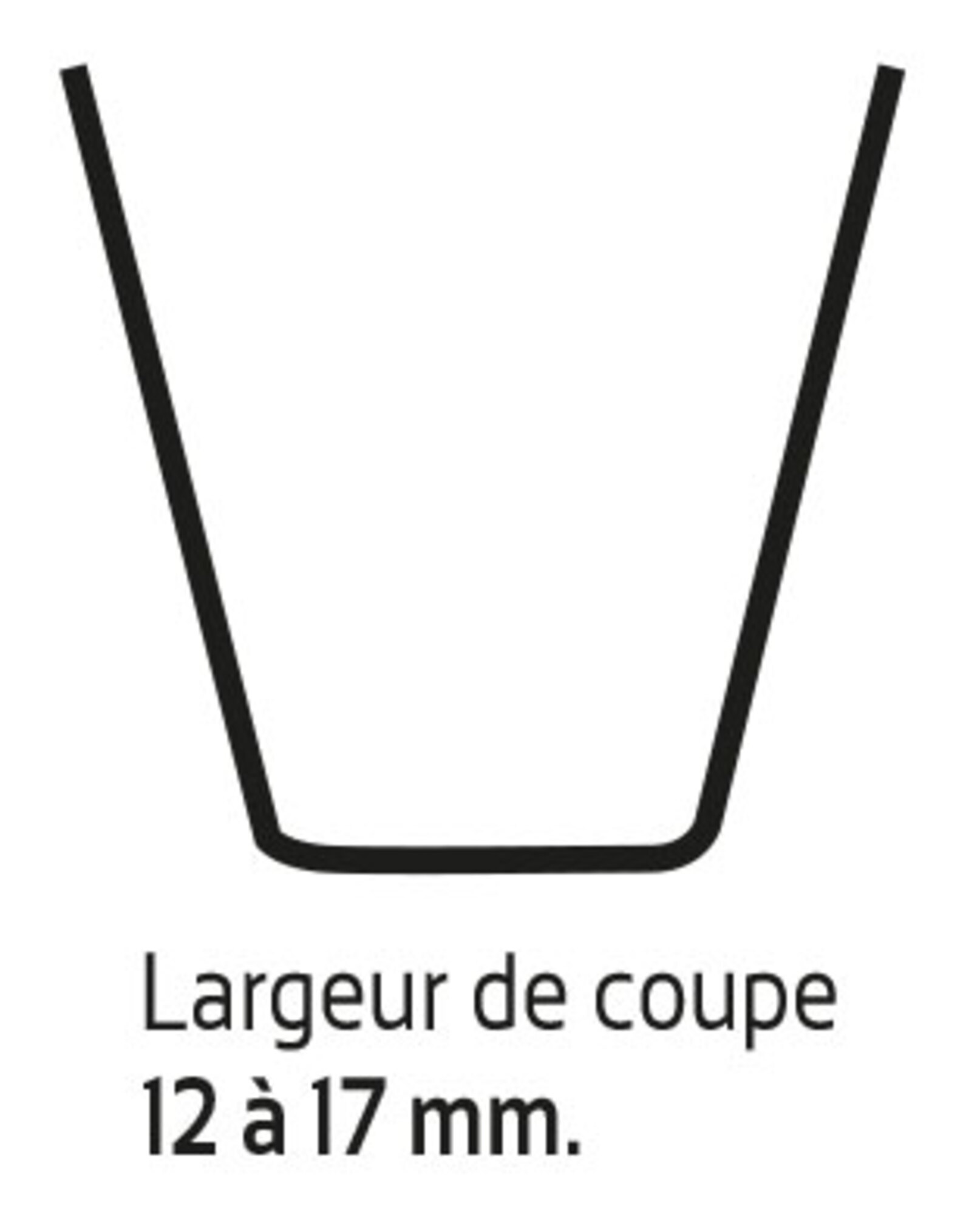 LAME DE RESCULPTAGE (COUPE 12/17MM)