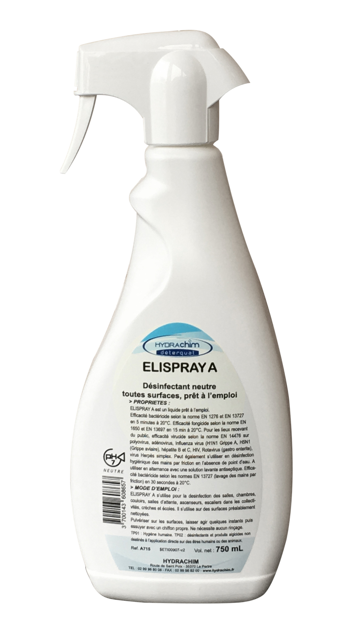 DESINFECTANT ELISPRAY 750 ML