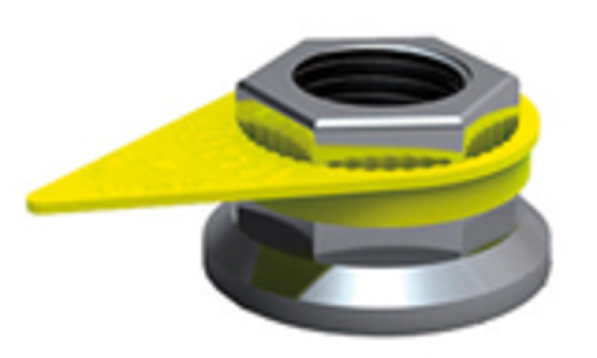 INDICATEURS CHECKPOINT JAUNE (19MM)