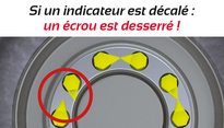 INDICATEURS CHECKPOINT JAUNE (32MM)
