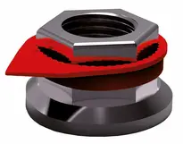 Checkpoint rouge pointe courte (32mm)