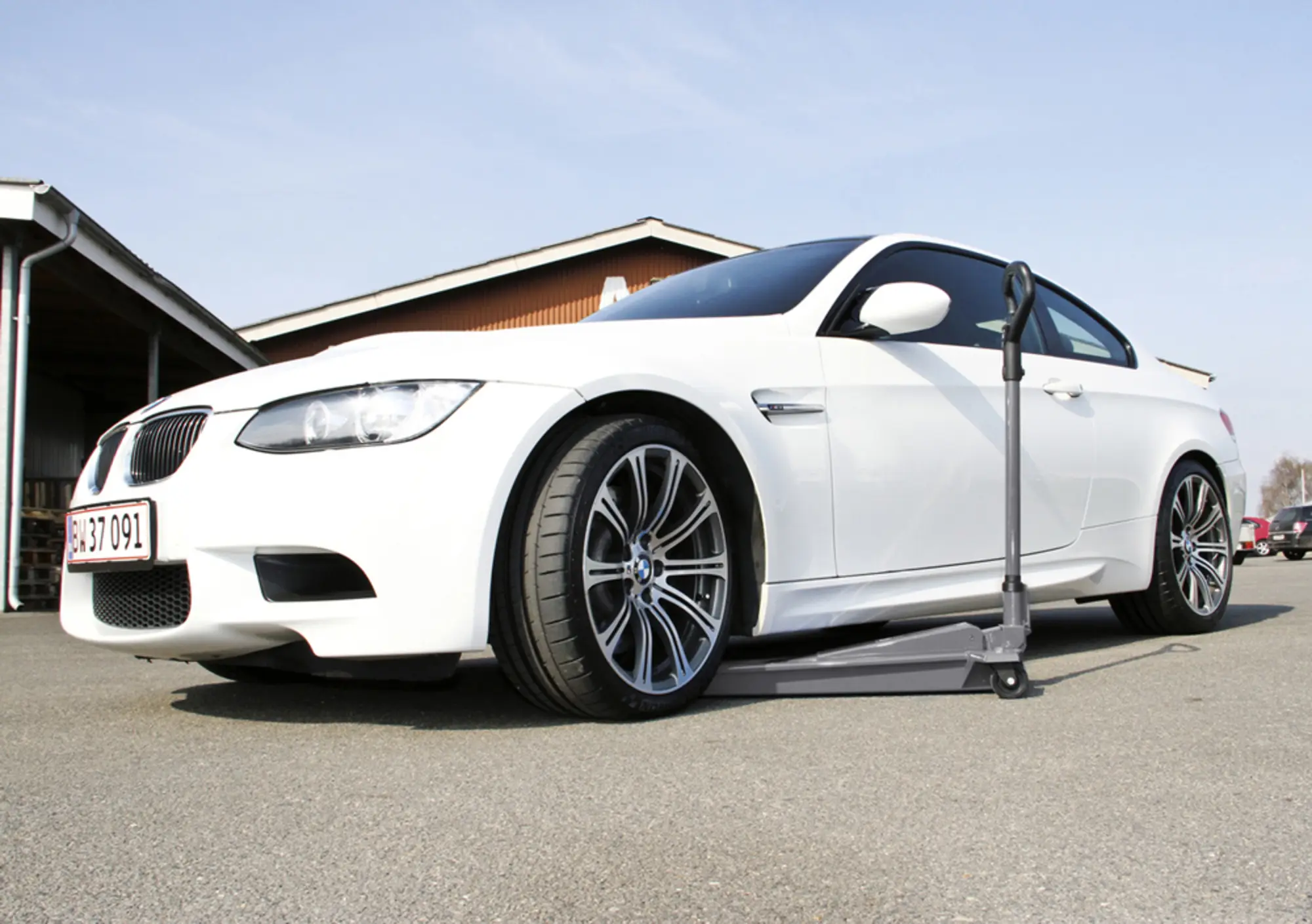 Cric rouleur hydraulique 1.3t