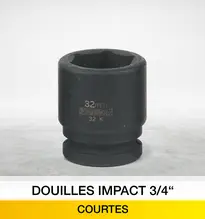 DOUILLES LONGUES IMPACT 3/4"