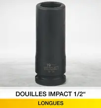 Douilles longues impact 1/2