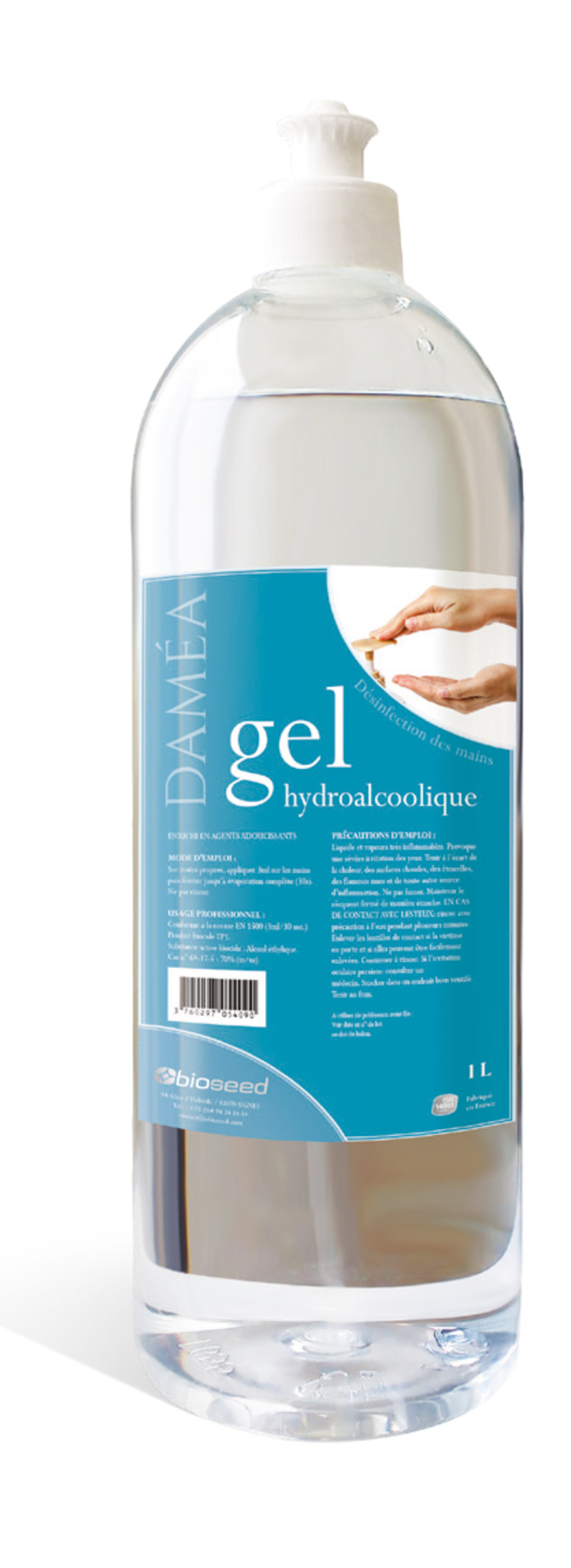 GEL HYDROALCOOLIQUE DAMEA (X12)