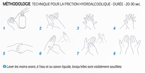GEL HYDROALCOOLIQUE DAMEA (X12)