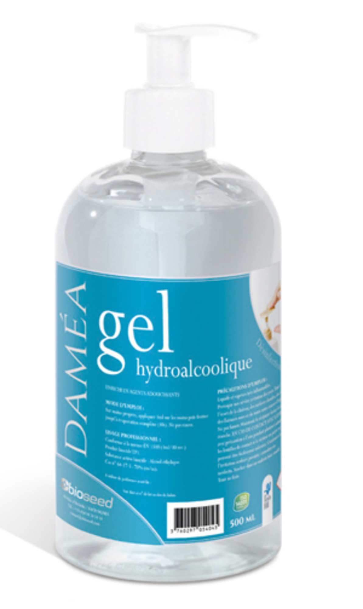 GEL HYDROALCOOLIQUE DAMEA 500ML