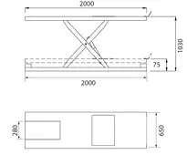 PLATE FORME DE LEVAGE MOTO